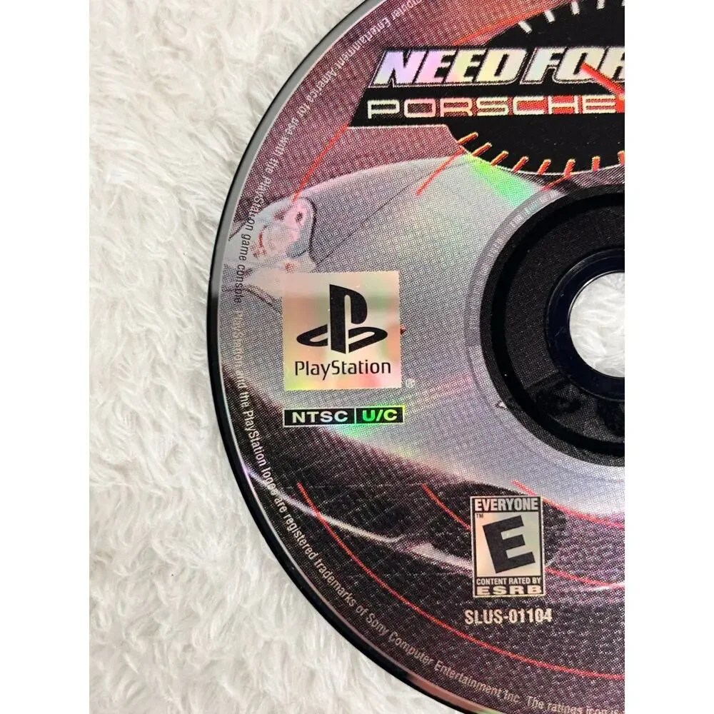 Need For Speed Porsche Unleashed (Sony Playstation 1 2000) PS1 Disc Only TESTED